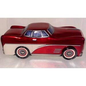 Silver Crane Classic Car Auto Tin